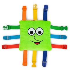 – Buster Square – Learning Activity Toy – Develop Fine Motor Skills and Probl…