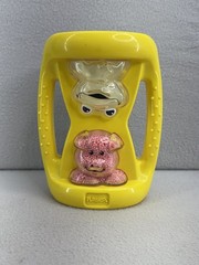 Vintage Playskool Color Surprise Hourglass 1996 Microban Beads Sensory Toy