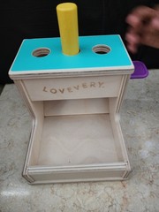 Lovevery The Thinker Play Kit For Ages 11 & 12 Months – (Missing Book & 2 Pegs)