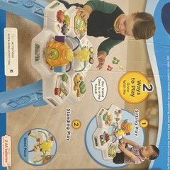 VTech Buzz & Learn Activity Table Forest Friends, 2 Ways to Play, 9-36 Months