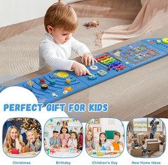 Rocket Activity Wall Busy Board Panels – Sensory Wall Panel for Kids, Montess…