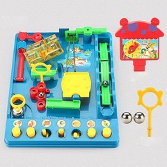 Puzzle Maze Tabletop Board Game Motor Skills Sensory Toy for Kids Adult