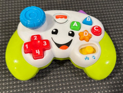 Fisher Price Laugh & Learn Video Game Controller Baby Toy Music, Sound – Works!