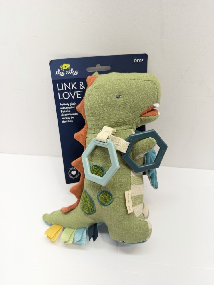 Itzy Ritzy Bitzy Developmental Sensory Toy Traveler Dino 0 Months +