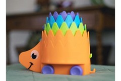 Fat Brain Toy Co. Hiding Hedgehogs Stacking Train Toy
