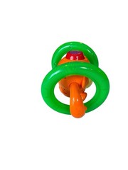 Bright Starts Roll & Glow Monkey Baby Toddler Toy w/ Lights & Melodies Green