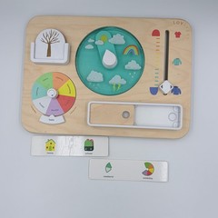 Lovevery Plan Ahead Weather Board Observer Play Kit Missing Seasons