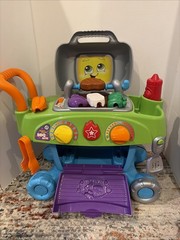 LeapFrog Smart Sizzlin’ BBQ Grill Learning Toy Interactive Kids Kitchen Grill