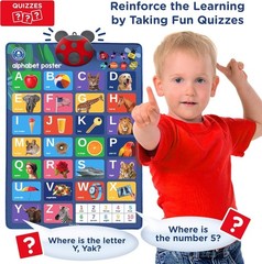 Toddler Educational Toy – Interactive Alphabet Wall Chart