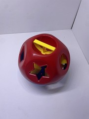 Vintage Tupperware SHAPE-O-BALL Toys Shape Sorter Missing Shape #4&8