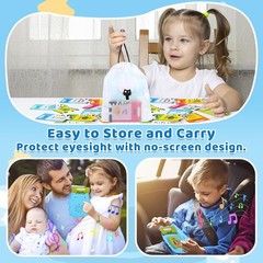 Toddler Toys Talking Flash Cards for 1 2 3 4 5 6 Year Old Boy Girl Birthday Gift