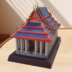 3D Puzzle House Mini DIY Model House Kits for Diorama Architecture Model