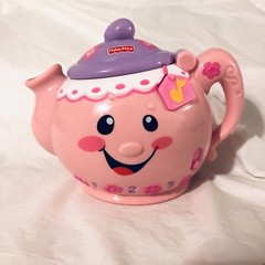 Fisher Price Laugh & Learn Smart Stages Sweet Manners Pink Teapot Musical Toy