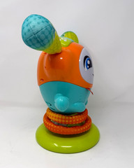 Fisher-Price DJ Bouncin Beats Interactive Musical Learning Toy with Lights Green