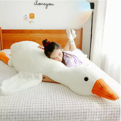 50-160cm Cute Big White Goose Plush Toy Huge Duck Sleep Pillow Cushion Soft Gift