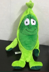 Soft Cuddly Plush Fruit/Vegetable -PeaPod