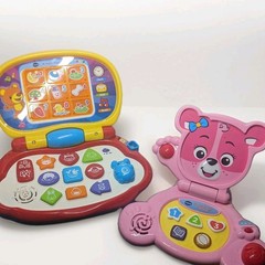 VTech Baby Laptop Bundle Brilliant Baby Laptop Bear Baby Laptop Learning Set