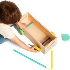 Baby Toys LOV The Block Set 70-piece solid wood block set (New)