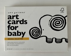 Wee Gallery Art Cards for Baby 0-12 Months Original Collection