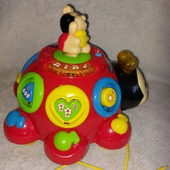 Vtech Crazy Legs Learning Bug Musical Light-up Talking Ladybug #0662 Pre-owned