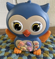 Baby Early Learning Light up Music Toy Owl 12-18 Months Tested Works
