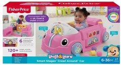 Fisher-Price Laugh & Learn Crawl Around Car, Electronic Learning Toy Activity