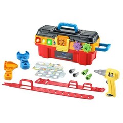 Kids Drill & Learn Toolbox Play Construction Toys Tools Accessories Multicolor