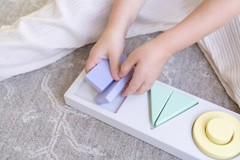 2-in-1 Shape Sorter Puzzle – Montessori Wooden Educational Toy for Toddlers 1