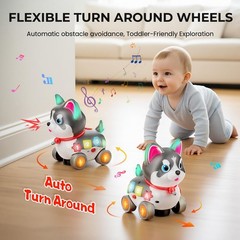 Baby Toys 1 Year Old, Musical Puppy Toys for 6-12-18 Month Girls Boys, Biling…