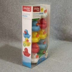 Playtex Baby Counting Ducks 10 Pack Bath Toy Learning Educational Numbers New
