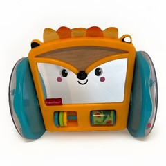 Fisher-Price Play & Crawl Hedgehog Tummy Time Mirror Baby Developmental Toy