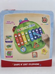 CoComelon Shape ‘N Sort Xylophone – Identify Shapes and Play Music – SEE PHOTOS