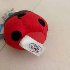 Spark Create Imagine Ladybug Plush Travel Chime 3″ Mini Baby Toy NWT