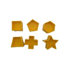 Tuppertoys Tupperware Replacement Shape Sorter Ball Pieces Shape-O-Ball 6 Yellow