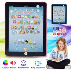 Educational Learning Tablet Min Pad For 1-6 Year Olds Baby Kids Boy Girl Toys