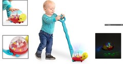 Light-Up Turtle Ball Popper & Walker – Fun Crawling and Walking Toy for Toddlers