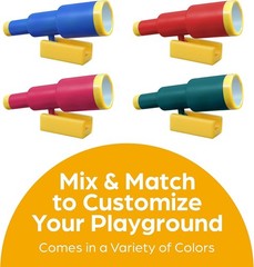 Playground Accessories – Pirate Ship Telescope for Kids – Plastic Attachment …