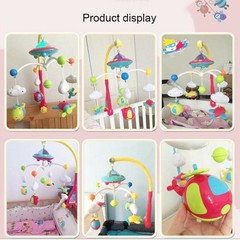Baby Mobile Crib Music Light Galaxy Projection 108 Songs For 0-12 Months Newborn