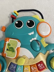 Dinosaur Musical Activity Toy for Hand-Eye Coordination & Creativity Multi Color