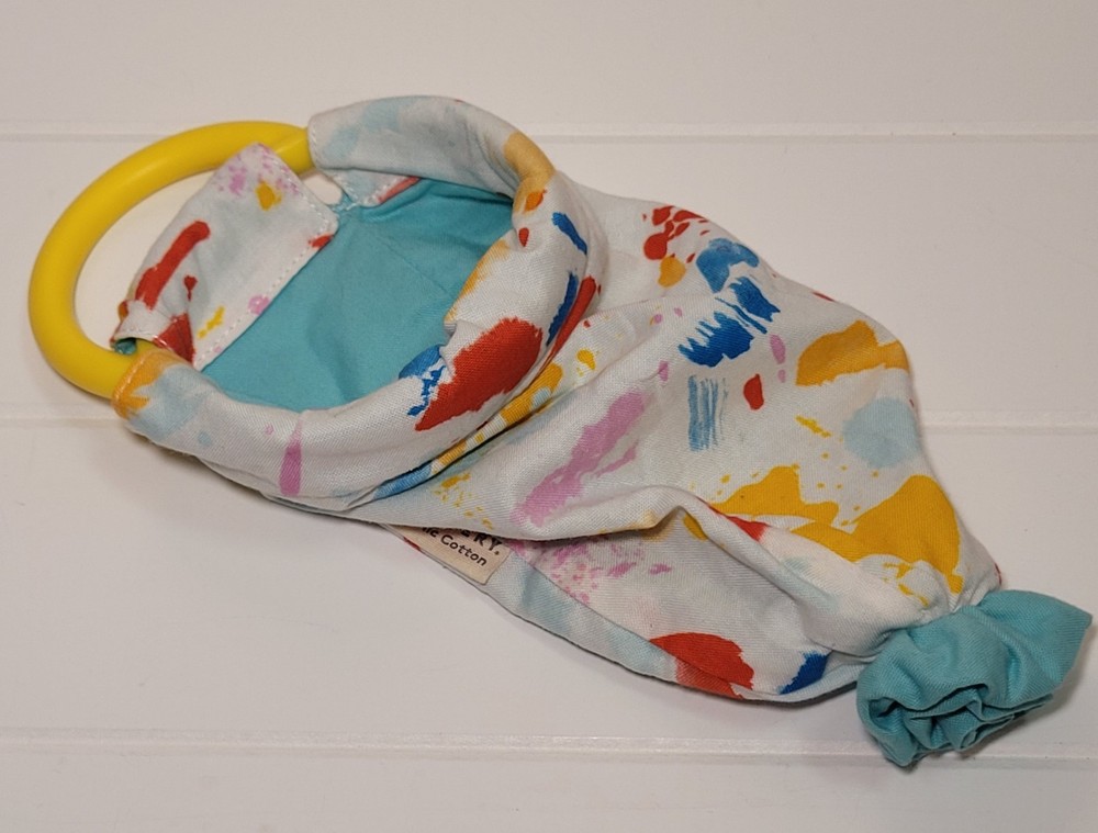 Lovevery The Thinker Play Kit 11-12 Mo Organic Cotton Sensory Pouch Montessori