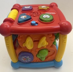 VTech Busy Learners Activity Cube Baby Toddler Learning Toy Battery N/I See Vid