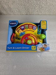 Vtech Turn and Learn Driver Toy Yellow Ages 6 to 36 months New