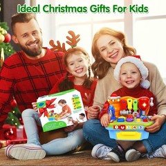 Toys for 1 Old Boy, Musical Toddler Tool Bench, Montessori Educational Toys …