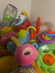 Large Lot Of 15 Developmental Baby Toys Teethers Rattles Sensory, Interactive