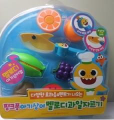 Pinkfong Baby Shark Cutting Melody fruits toy/korea