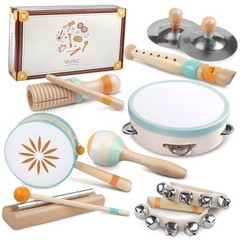 Baby Musical Instruments – Montessori Musical Toys for Toddlers 1-3, Neutral