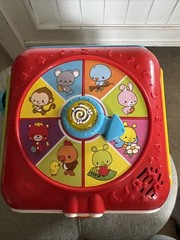 VTech Sort and Discover Activity Cube Red~ Tested~ Works ~ EUC