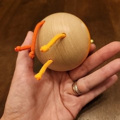 Lovevery Pincer Chime Ball from “explorer” Play Kit 9-10 Months String