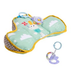 Taf Toys Baby Tummy Time Support Toy | Perfect for 1 Count (Pack of 1), Green