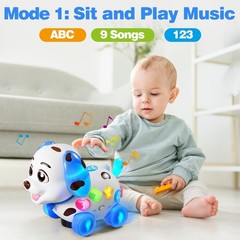 Musical Puppy Baby Toy 6-12-18 Month, Crawling & Walking Toys for 1 Year Old Boy